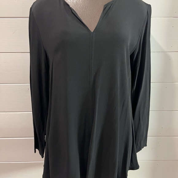 🖤 MAX VOLMARY – Black Flowing Blouse – Size 42 - Picture 11 of 14